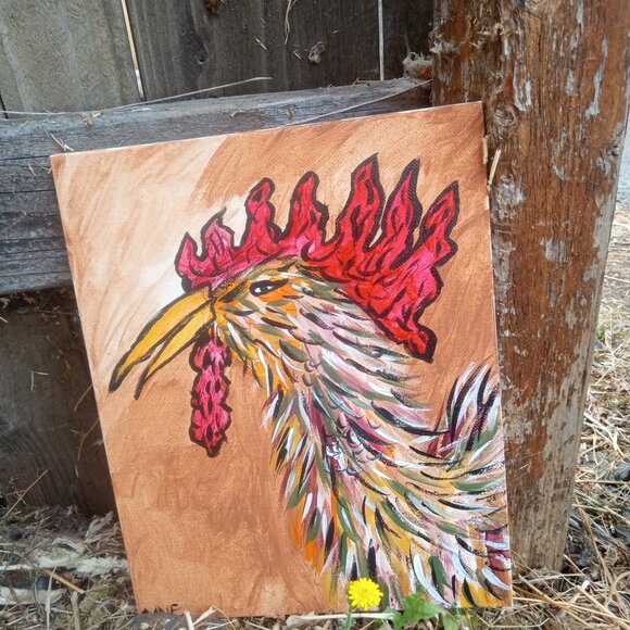 Chicken Painting - Picture 7 of 10